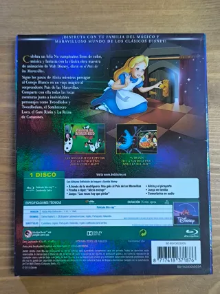 Alicia en bluray con slipcover