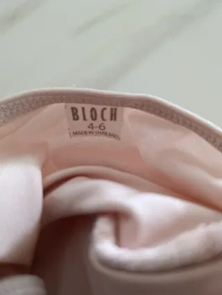 Maillot ballet niña rosa 4-6 años