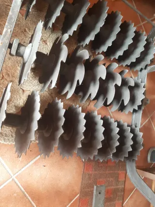 Trillo antiguo de discos