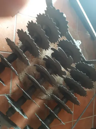 Trillo antiguo de discos