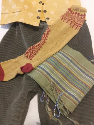 Traje Fallero 11-13 años, 58 CMS largo pantalón