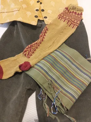 Traje Fallero 11-13 años, 58 CMS largo pantalón