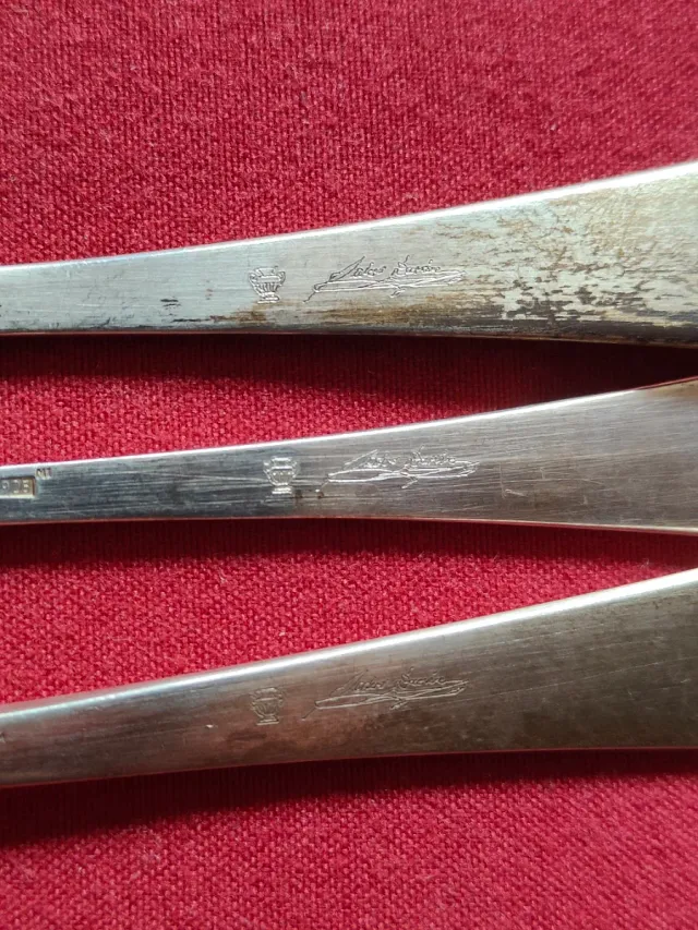 Bautizo Cubiertos Infantiles Pedro Durán Firmados