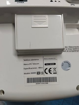 telefono estilo retro spc telecom 3606N, buen estado