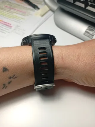 Reloj Garmin Negro y Plateado