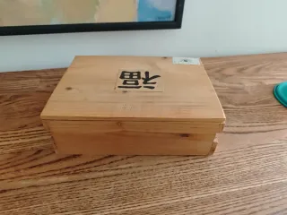 Juego sushi 1 persona madera y cerámica