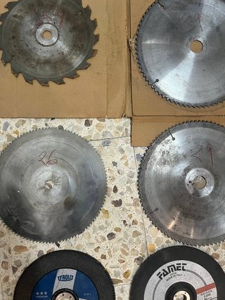 29-Discs per a radial + per a serra circular