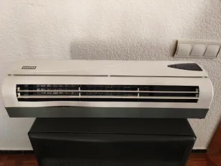 Calefactor Cerámico Mural Blanco y Negro