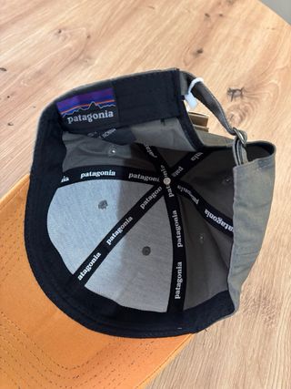 Gorra Patagonia Gris y Naranja Snapback