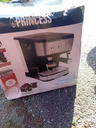 Cafetera Princess Espresso y Cápsulas