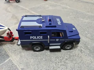 Playmobil City Action 5187 Coche Policía Barco