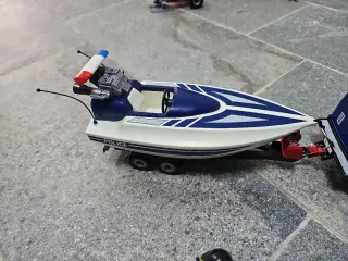 Playmobil City Action 5187 Coche Policía Barco