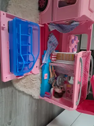 Caravana Barbie Rosa