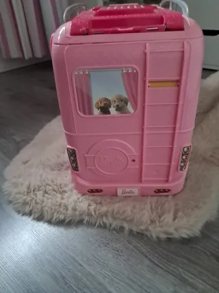 Caravana Barbie Rosa