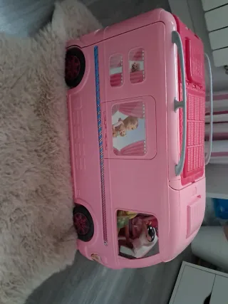 Caravana Barbie Rosa
