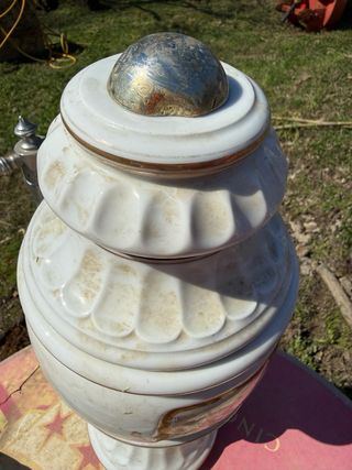 Grifo Cerveza Mahou Cerámica Dorado