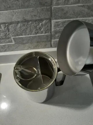 Oliera in acciaio inox.