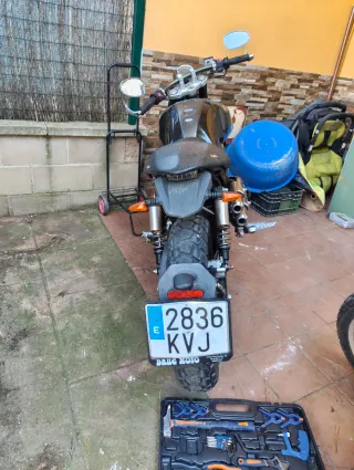 Moto FB Mondial HPS 125 Negra/Plata