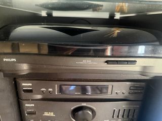 Torre de música con tocadiscos Philips COMPLETO