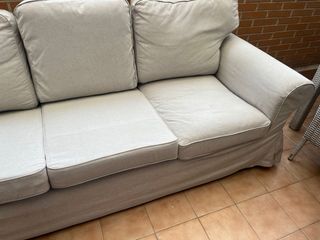 Sofá Ektorp IKEA Beige Tela en muy buen estado.