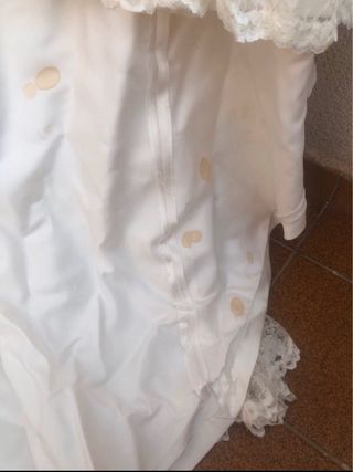 Vestido de Novia Blanco Talla M