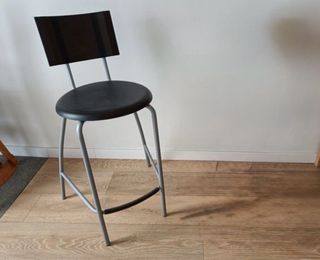 Taburete cocina Anssi ikea color negro