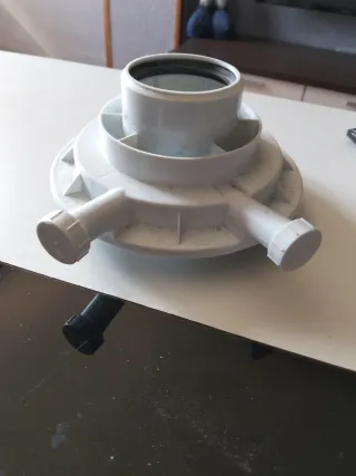 Salida humos caldera condensación