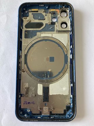 Chasis original de desmontaje iPhone 12 Mini Azul