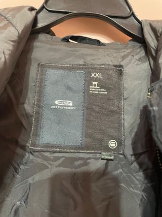 Giacca/bomber G-Star RAW 100 % cotone XXL nero