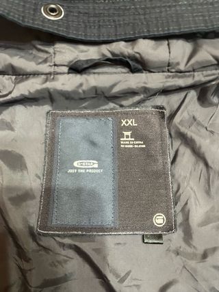 Giacca/bomber G-Star RAW 100 % cotone XXL nero