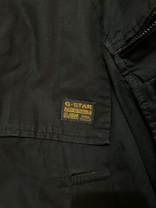 Giacca/bomber G-Star RAW 100 % cotone XXL nero