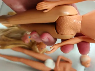 Conjunto di parti di bambole Barbie