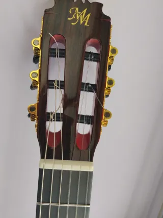 Guitarra Flamenca Roja