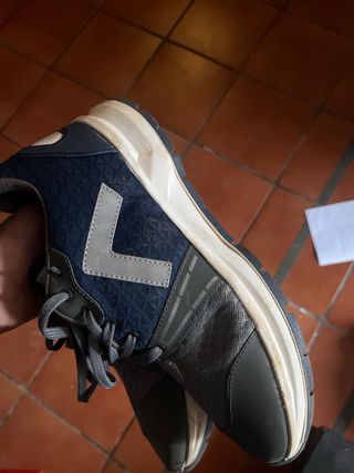 Zapatillas deportivas ET grises y azules
