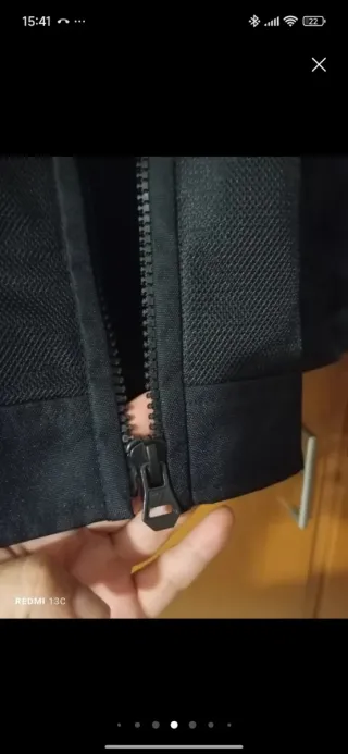 Chaqueta de moto Revit Negra