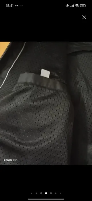 Chaqueta de moto Revit Negra