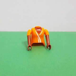 Playmobil Torso Naranja Chica