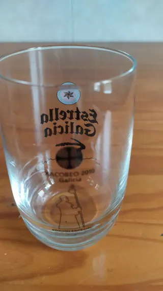Vaso Estrella Galicia Xacobeo 2010
