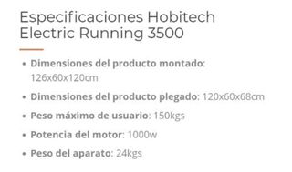 Cinta de andar correr  HOBITECH impecable.