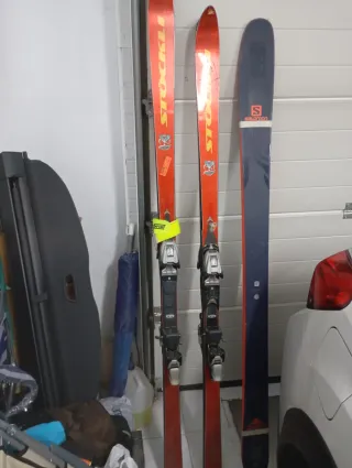 Esquís Stockli Clásicos 1998 - 1.80 y 1.60