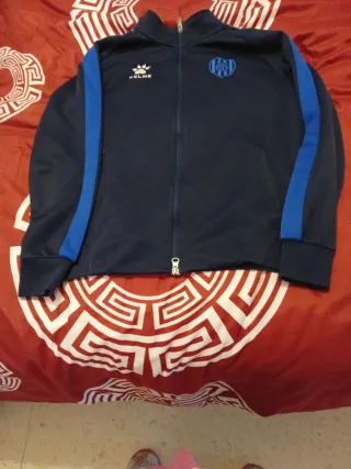 Chaqueta deportiva niño Kelme azul talla 10 años