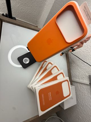 Pack 2Fundas iPhone 17 Pro Max Naranja