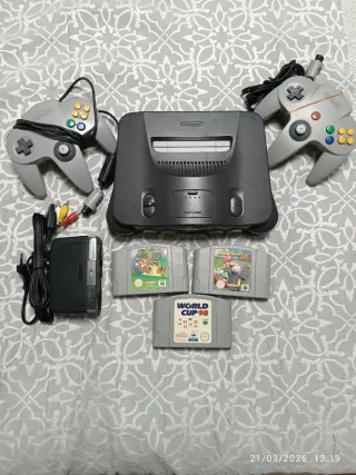 Nintendo 64 N64 Consola + Mandos y Juegos
