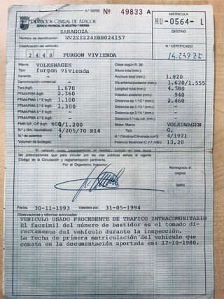 Volkswagen California 1980