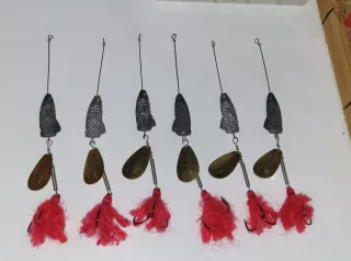 Lote 50 Cucharillas Pesca Lucio