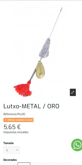 Lote 50 Cucharillas Pesca Lucio