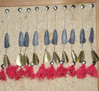 Lote 50 Cucharillas Pesca Lucio