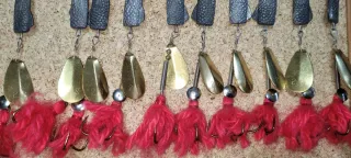 Lote 50 Cucharillas Pesca Lucio