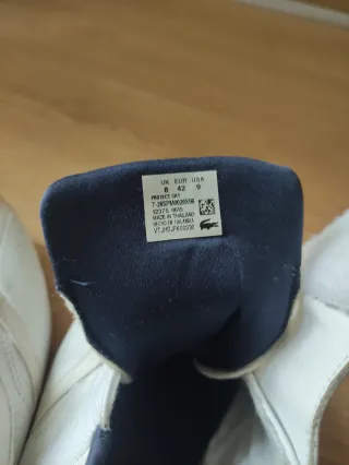 Zapatillas Lacoste Talla 42 Hombre