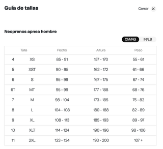 Neopreno Orca Freedive Zen